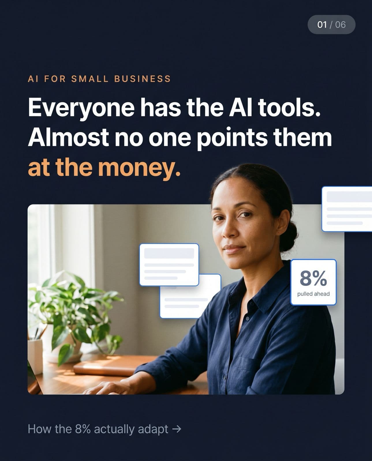 AI tools pointed at the money — slide 1 of 6 — MetaWurks