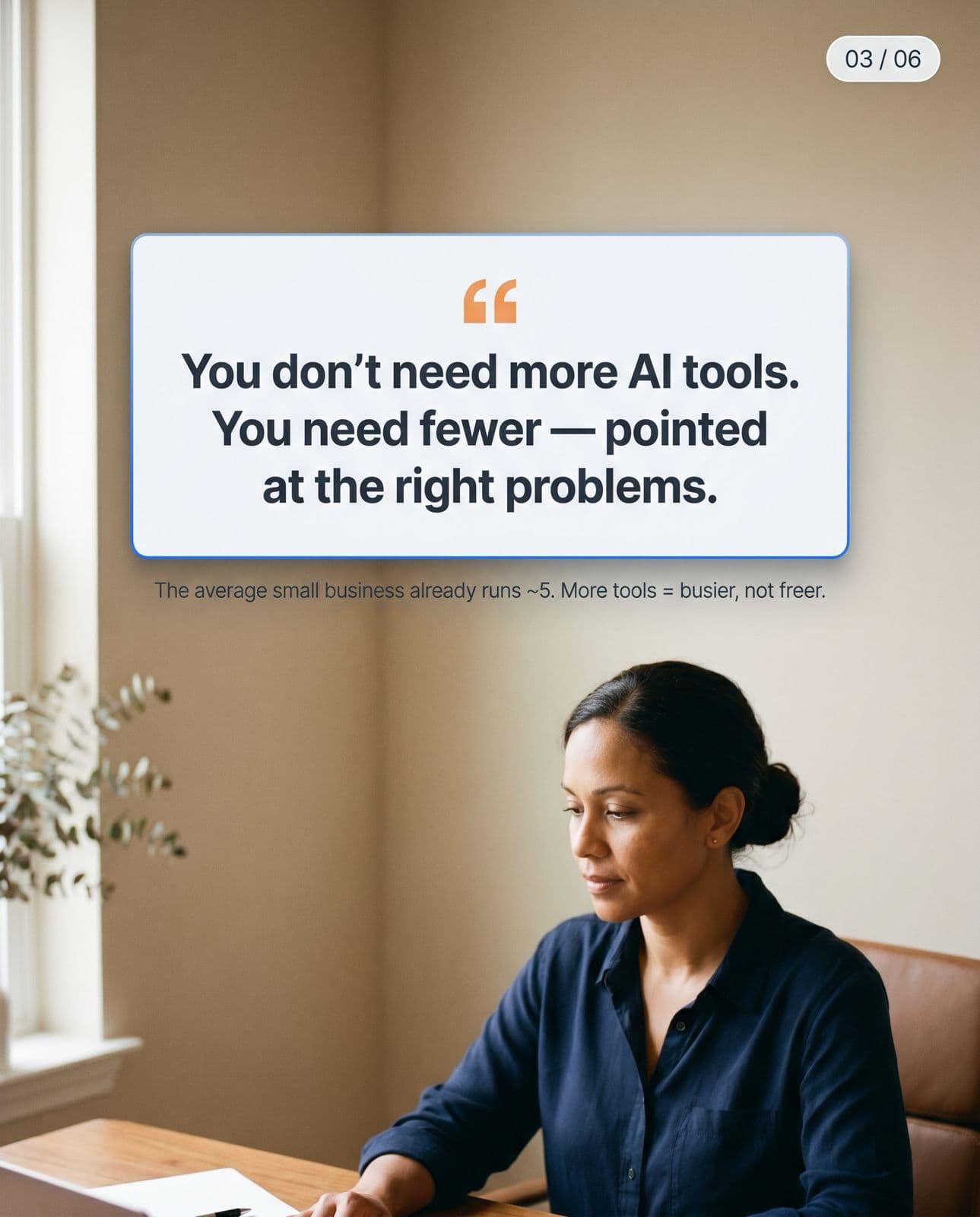 AI tools pointed at the money — slide 3 of 6 — MetaWurks